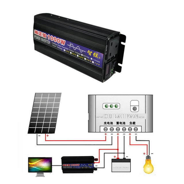 Pure Sine Wave Inverter 1000W  - Dc Dc Converter ulasan dan harga