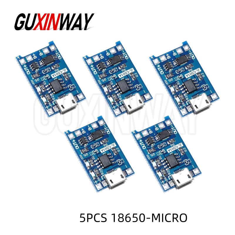 5V 1A 18650 TP4056 Micro/Type- - Tp4056 Module ulasan dan harga