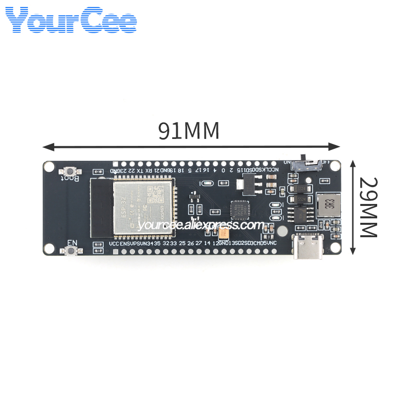 ESP32 Development Board with W - Esp32 Battery Holder Lipo ulasan dan harga