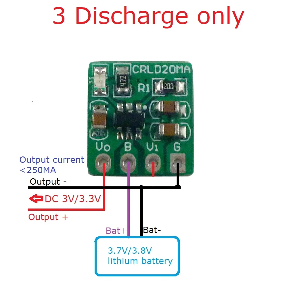 5X CRLD20MA Mini 2 in 1 3.7V 3 - Li Ion Charger Module ulasan dan harga