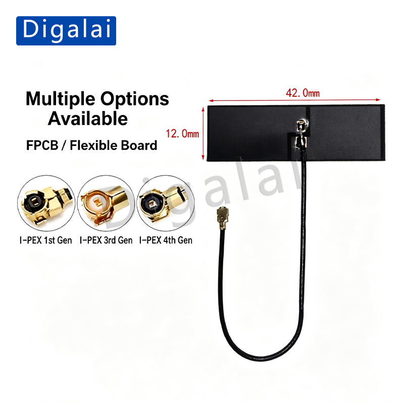 ESP32 Antenna 2.4GHz WiFi Blue - Ipex Connector ulasan dan harga