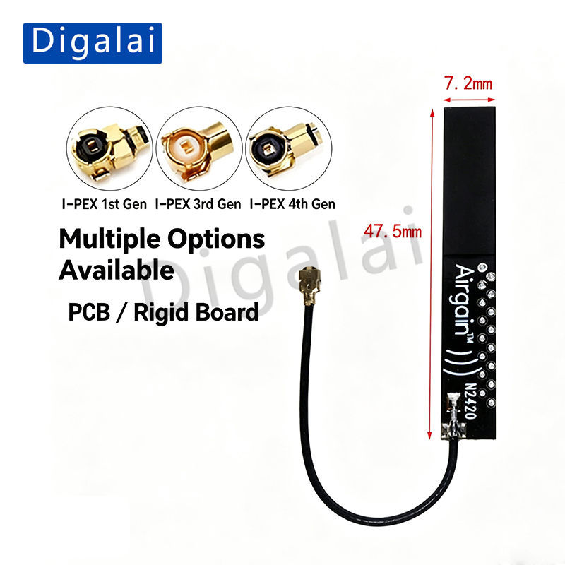 ESP32 Antenna 2.4GHz WiFi Blue - Ipex Connector ulasan dan harga
