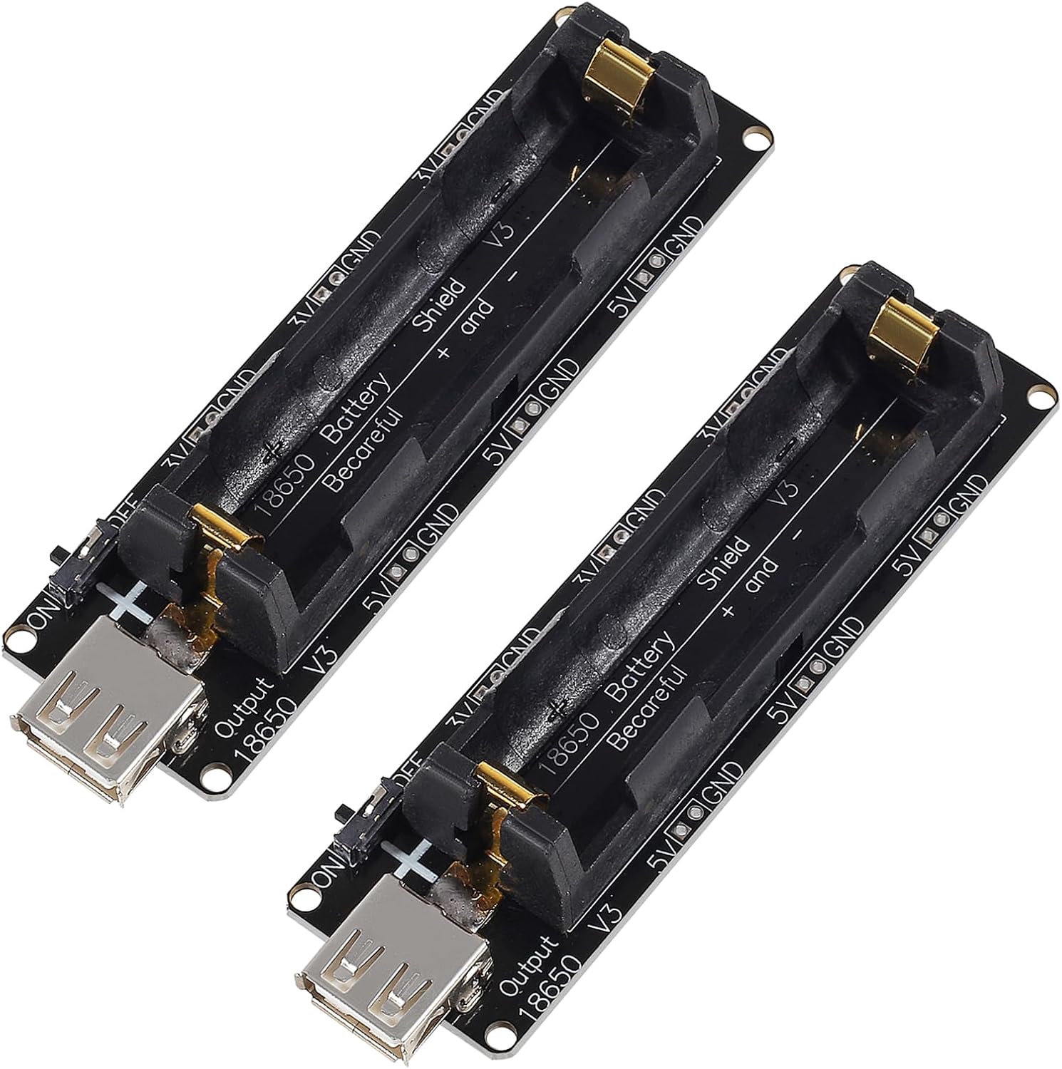 2pcs 18650 Battery Holder Supp - Esp32 Battery Holder Lipo ulasan dan harga