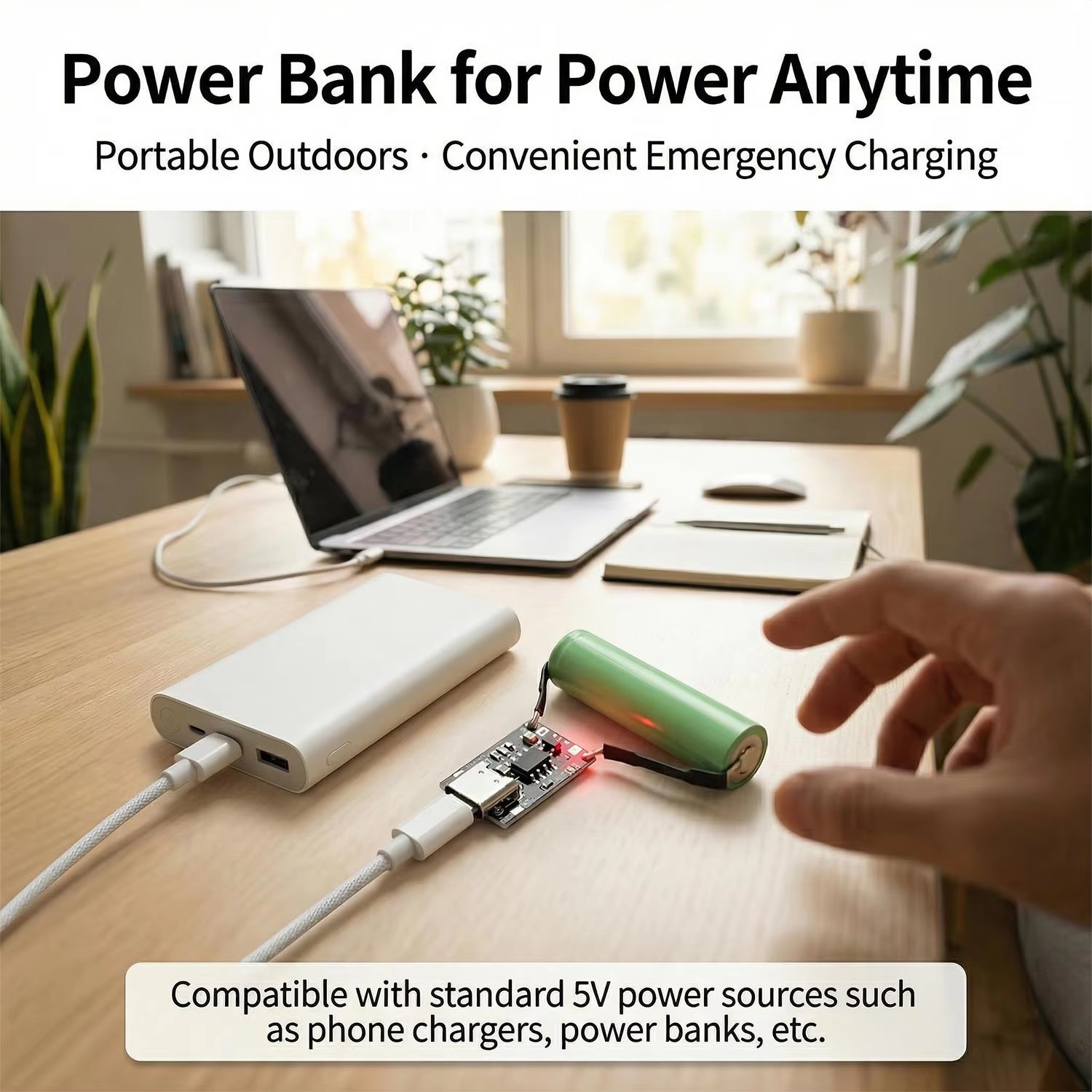 1-20Pcs TP4056 3.7V Lithium Ba - Usb C Cable ulasan dan harga