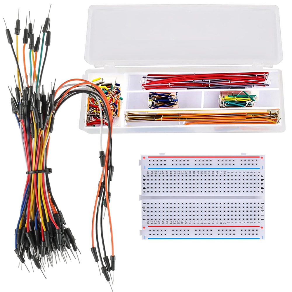 Breadboard Jumper Wire Kit wit - Breadboard 400 Point ulasan dan harga