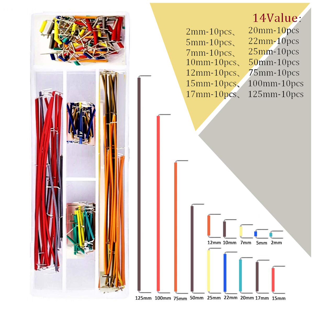 Breadboard Jumper Wire Kit wit - Breadboard 400 Point ulasan dan harga
