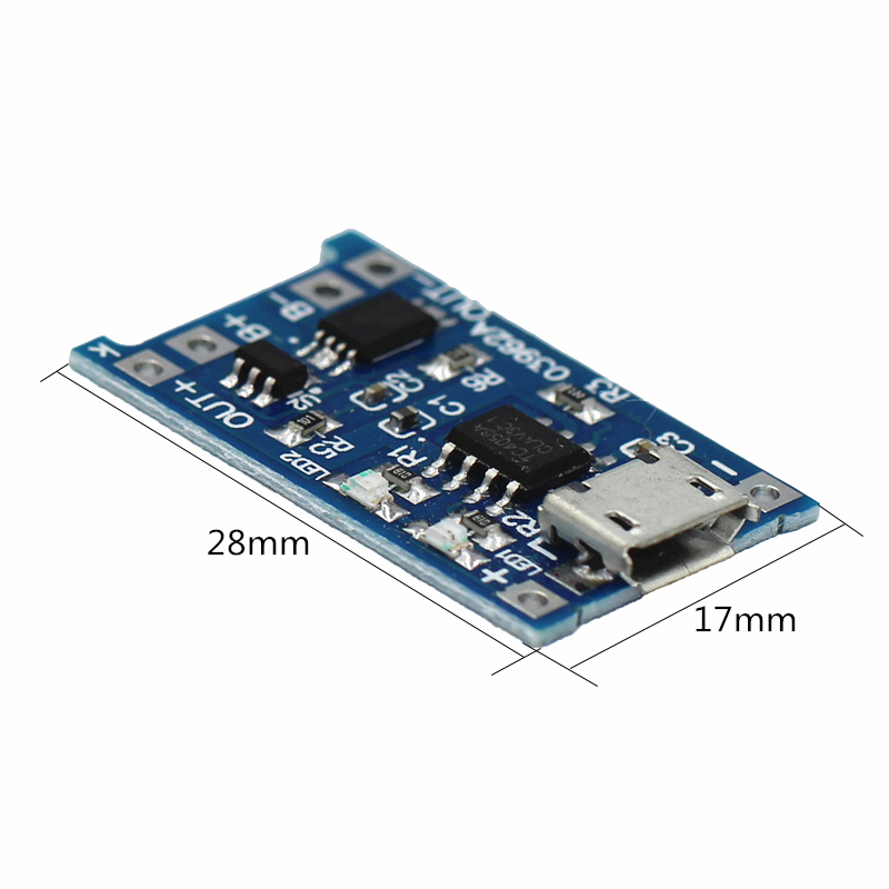 5PCS Micro USB 5V 1A 18650 TP4 - Li Ion Charger Module ulasan dan harga