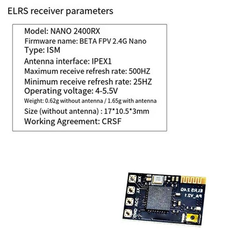 CYGJ-10PCS ELRS 2.4Ghz Receive - Antenna 2.4Ghz ulasan dan harga