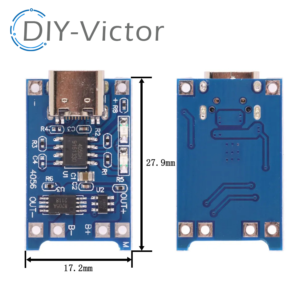 10Pcs TP4056 TC4056 5V Type-C  - Tp4056 Module ulasan dan harga