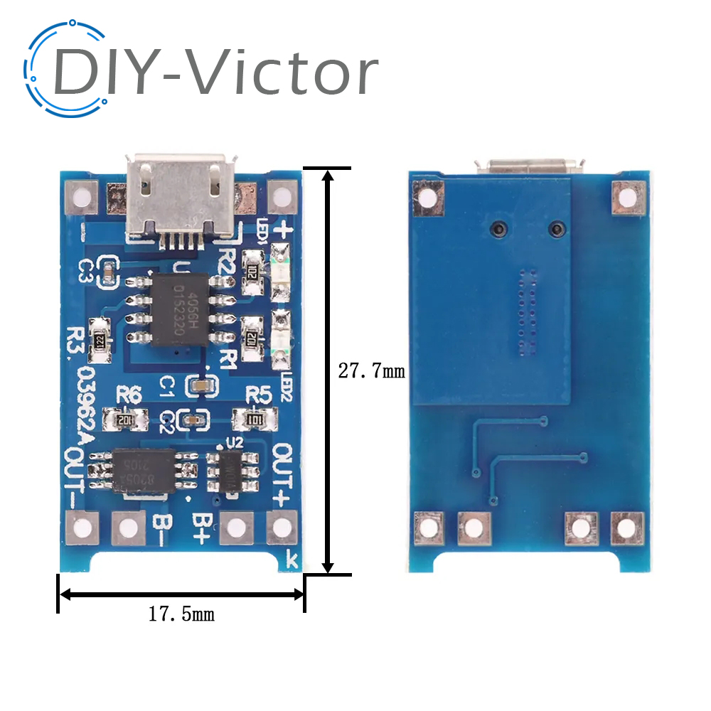 10Pcs TP4056 TC4056 5V Type-C  - Tp4056 Module ulasan dan harga