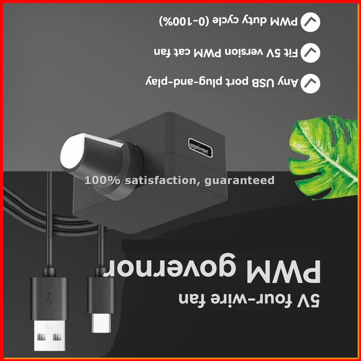 PWM Speed Controller 5V 4Pin P - Usb C Cable ulasan dan harga
