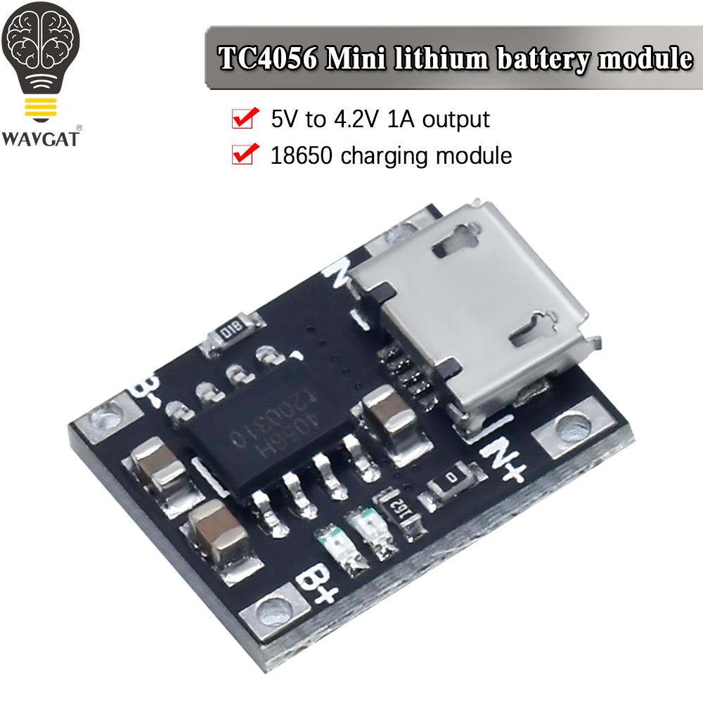 WAVGAT 10PCS Single Lithium Ba - Tp4056 Module ulasan dan harga