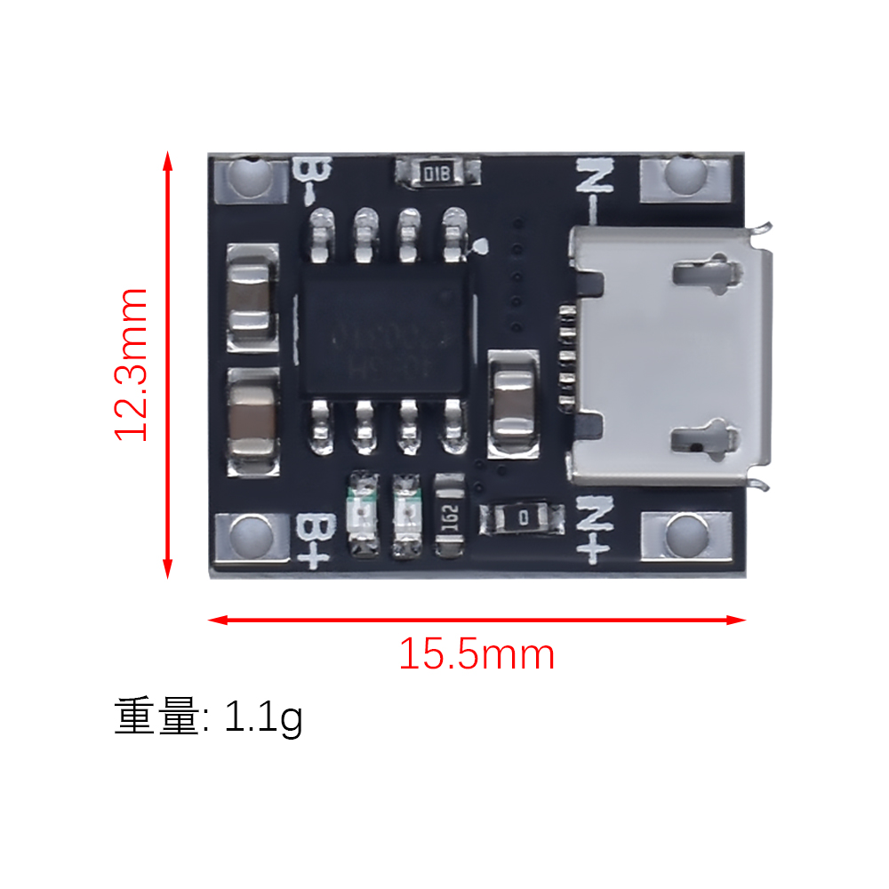 WAVGAT 10PCS Single Lithium Ba - Tp4056 Module ulasan dan harga